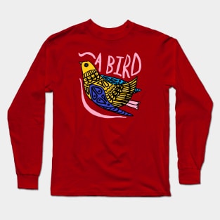 A gliding BIRD Long Sleeve T-Shirt